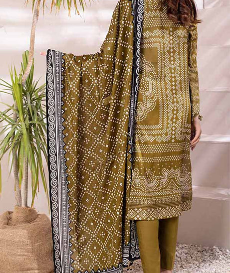 Inaya Print Lawn'22 D#97 M Green