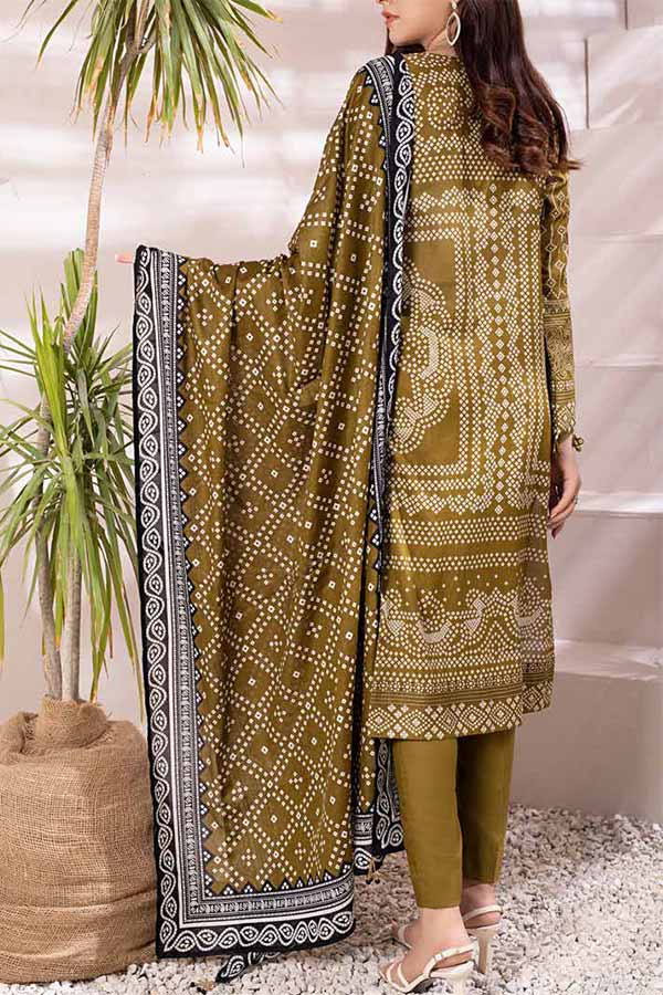 Inaya Print Lawn'22 D#97 M Green
