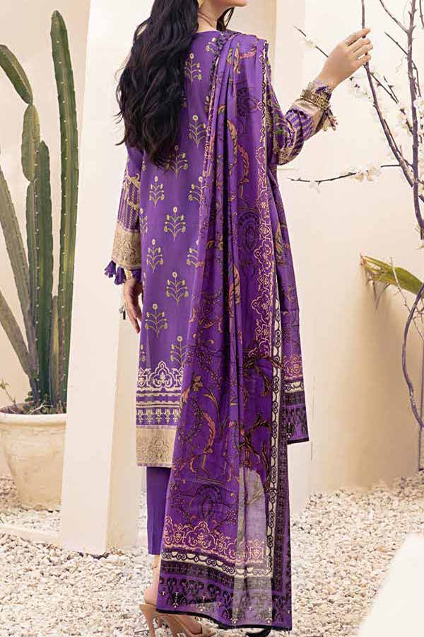 Inaya Print Lawn'22 D#98 D Plum