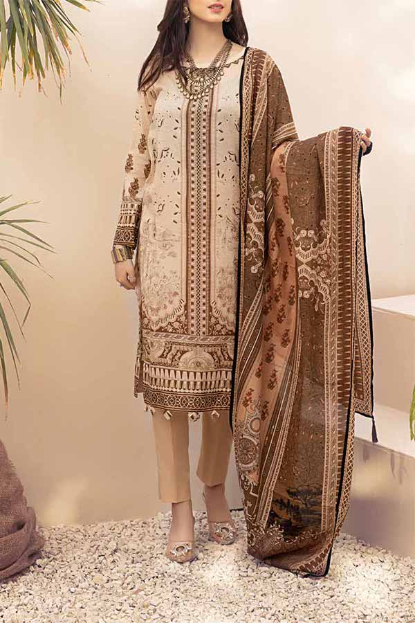 Inaya Print Lawn'22 D#99 L Peach