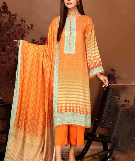 Ittehad German Linen'21 D#21719 Orange