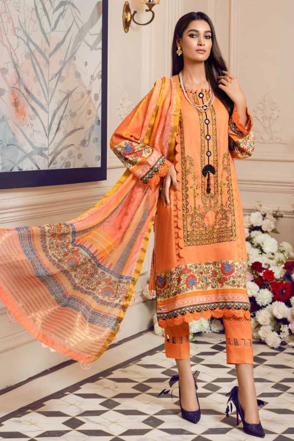 Jahanara Coral Linen`21 CJ#04
