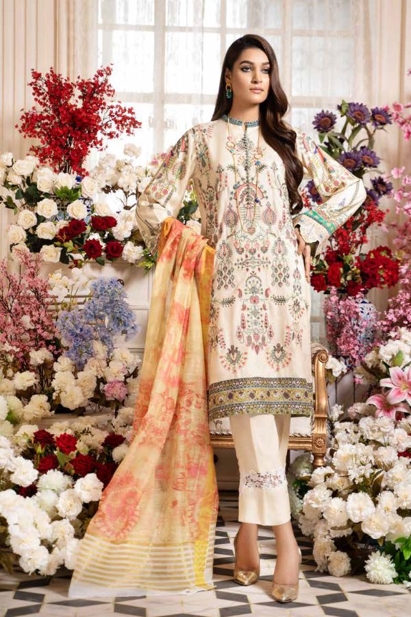 Jahanara Coral Linen`21 CJ#06