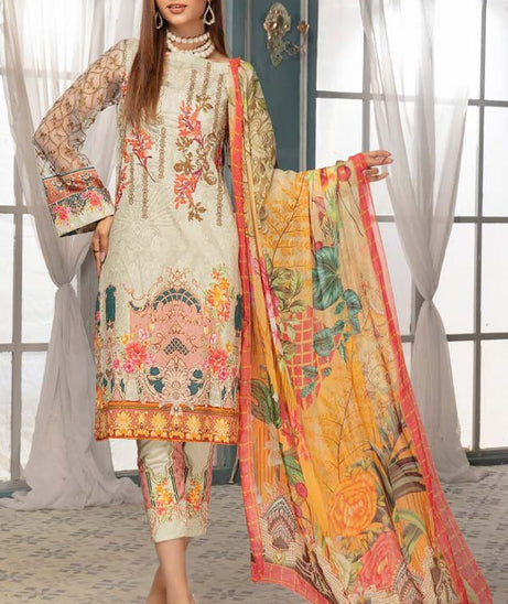 Johra Esme E/Chikankari Lawn`21 JR#77