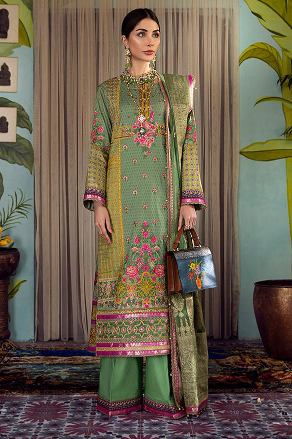 Fahad Hussayn S/S Premium Eid Lawn`21 (KARYAAL)