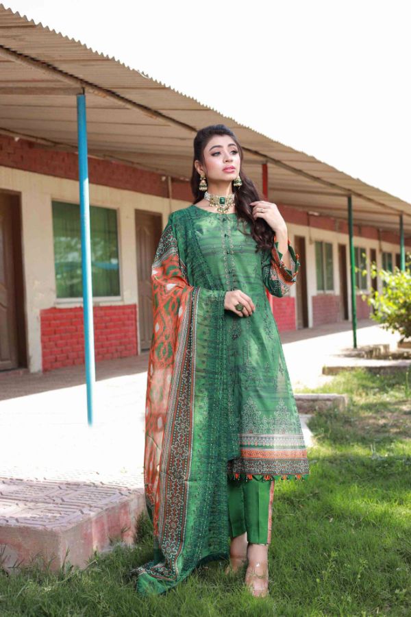 Schick Kinara Micreation Lawn'23 D#01 (Green)