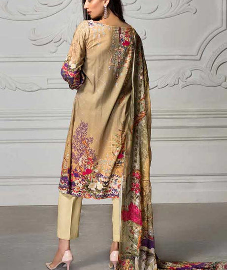 Kahawat Digital Emb Linen`20 D#2646