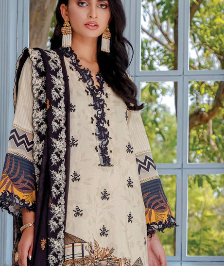 Kahf Premium Festive Lawn`21 KF#03