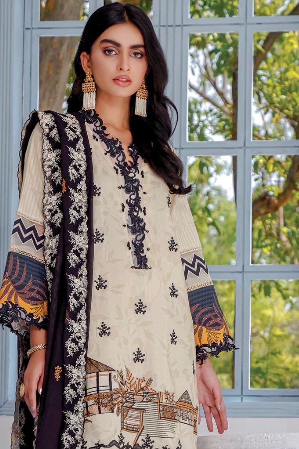 Kahf Premium Festive Lawn`21 KF#03