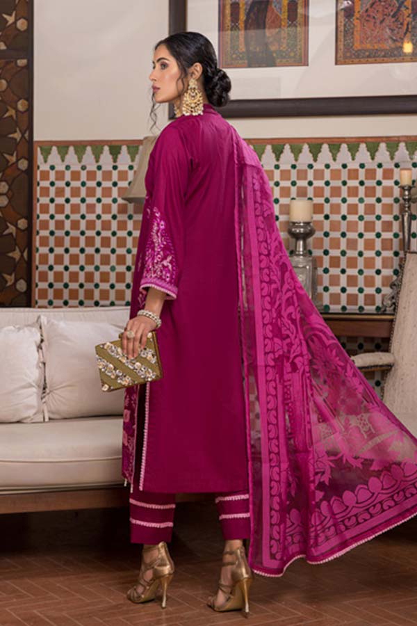 Kalyan Chikankari Collection'22 Mauve