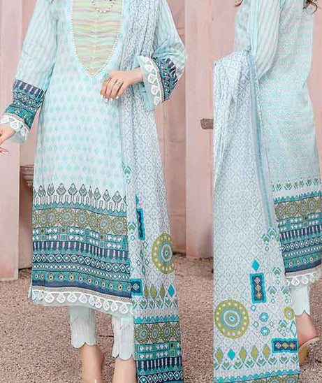 Kanwal Digital Print Lawn`22 D#102 L Ferozi