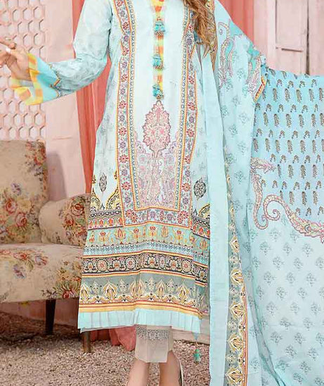 Kanwal Digital Print Lawn`22 D#108 L Ferozi