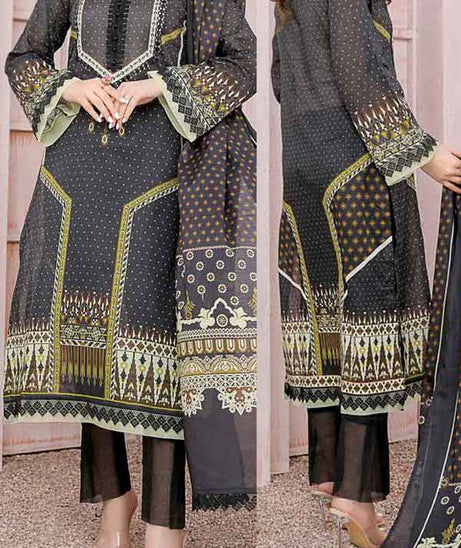 Kanwal Digital Print Lawn`22 D#110 Mehandi
