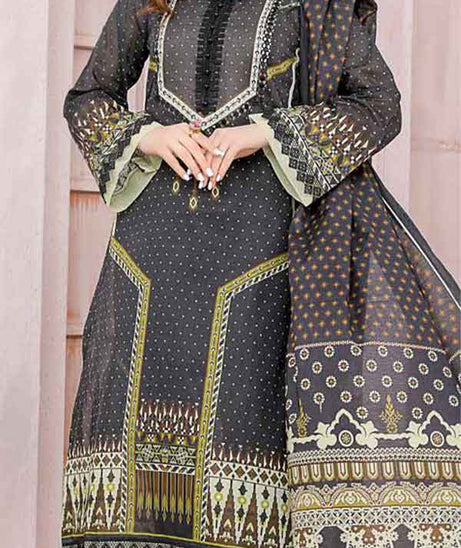 Kanwal Digital Print Lawn`22 D#110 Mehandi