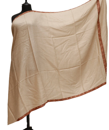 Kashmiri Medium Border Shawl D#220-A