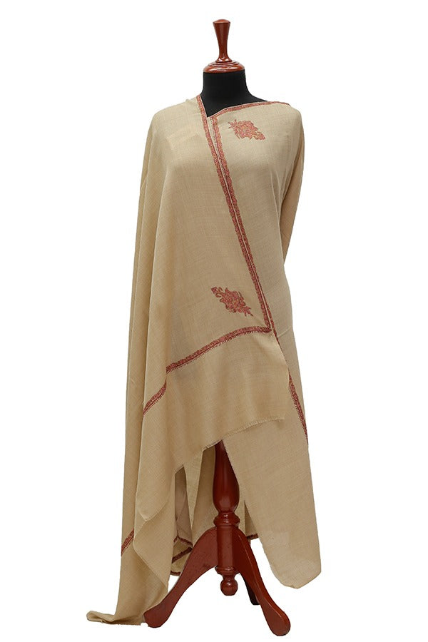 Kashmiri Work Kingri Shawl D#96-7