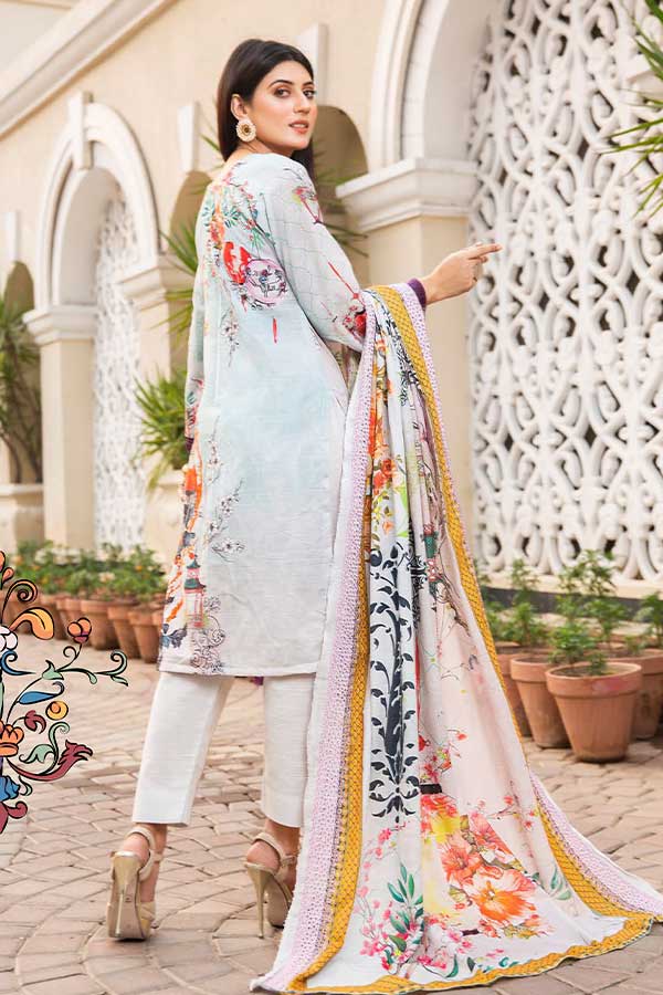 Kesarin Slub Khaddar`20 K#9