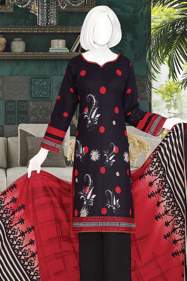 Khadija D/Print Khaddar`22 V-408 D#4