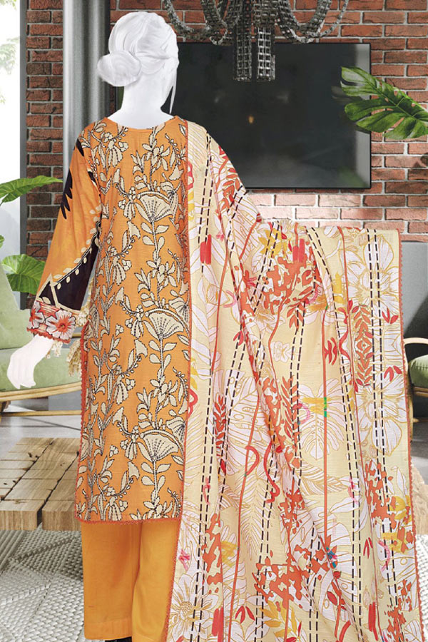 Khadija D/Print Khaddar`22 V-408 D#7