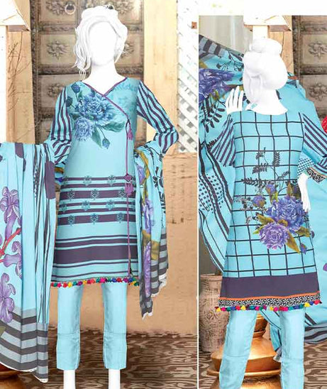 Khadija's Slub Linen`22 V#402 D#3