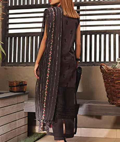 Khaka Emb S/S Lawn`21 V-2 D#08