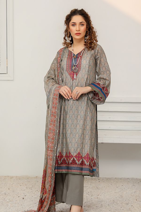 Khaka P/Emb Lawn`21 D#06 Vol-2