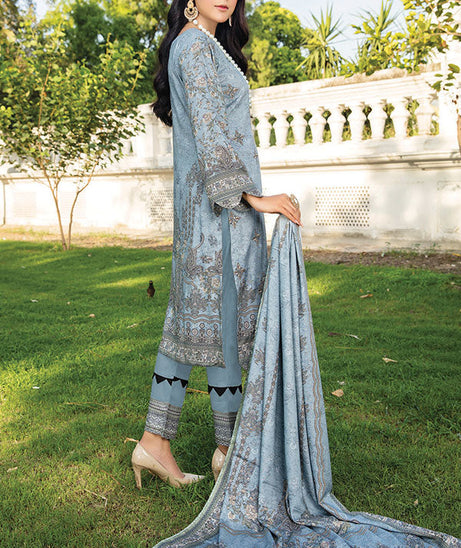 Khanam D/Emb Twin Linen`22 D#07