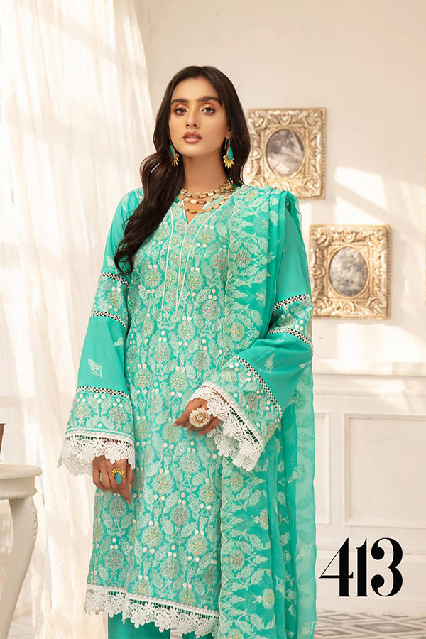 Shaista Khoobseerat Exc/Lawn`21 D#413