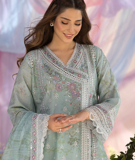 Sobia Nazir Luxury Lawn'25 D# 13A