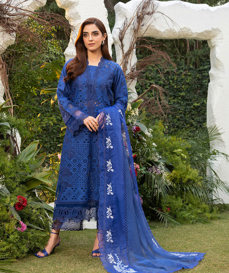 Sobia Nazir Luxury Lawn'25 D# 1B