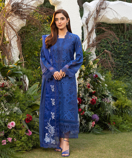 Sobia Nazir Luxury Lawn'25 D# 1B