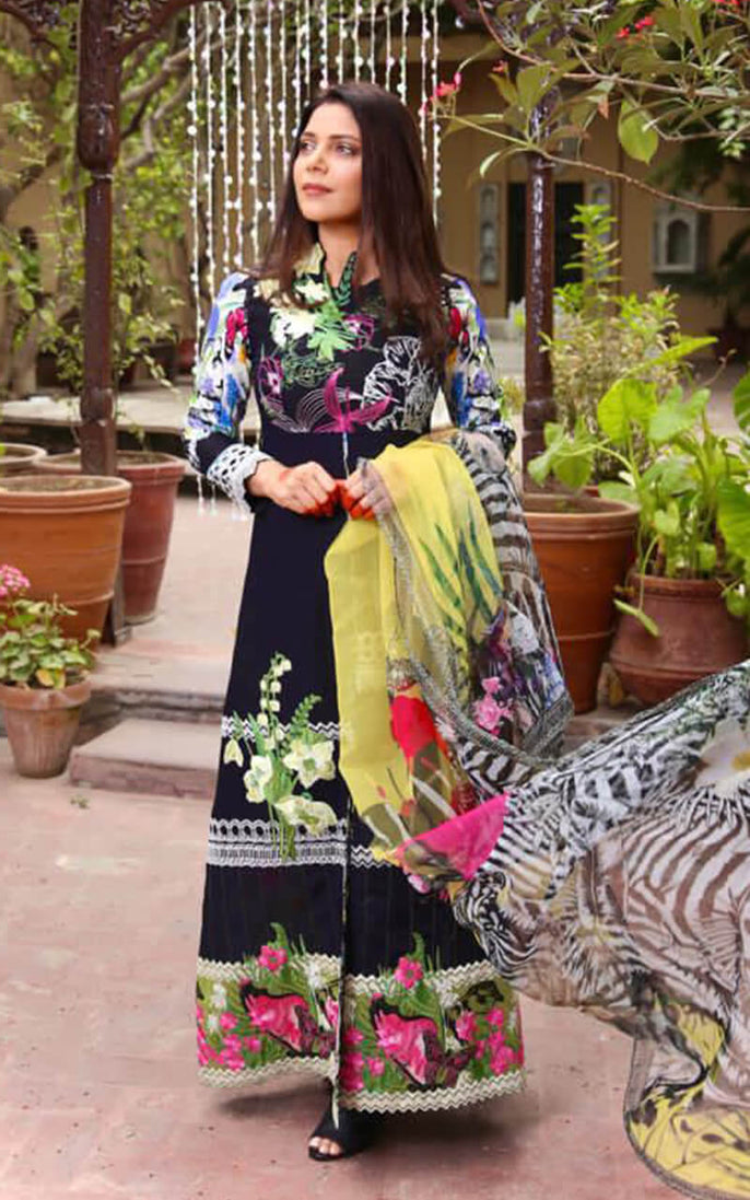 Asifa &amp; Nabeel Luxury Lawn 2 S/S`21 LA#05