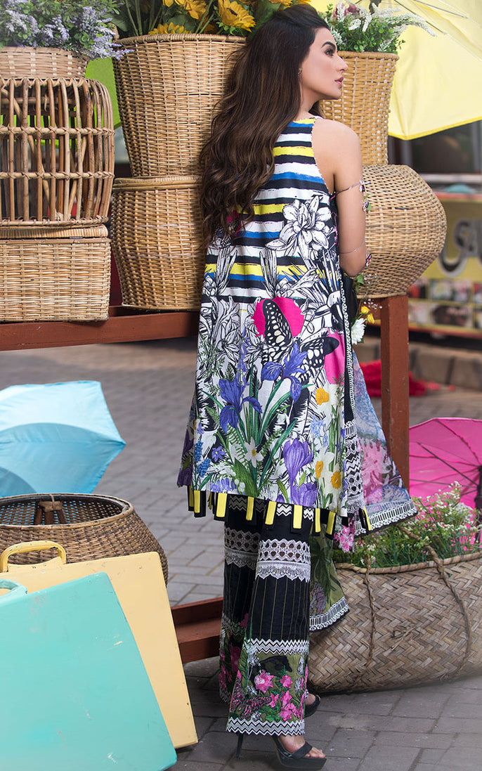 Asifa &amp; Nabeel Luxury Lawn 2 S/S`21 LA#05