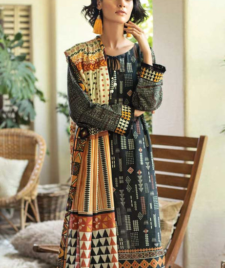 Lakhany Komal Khaddar`21 D#520 Black