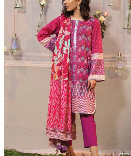 Lakhany Komal Lawn`21 D#2013 (Magenda)