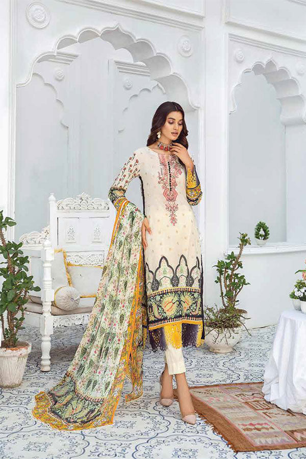 Lala Dahlia Emb Lawn`23 D#01