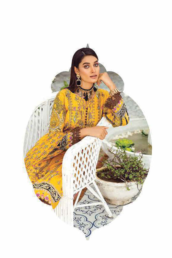 Lala Dahlia Emb Lawn`23 D#04