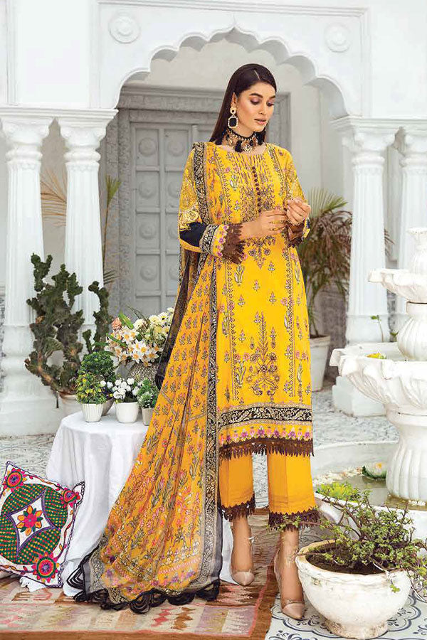 Lala Dahlia Emb Lawn`23 D#04