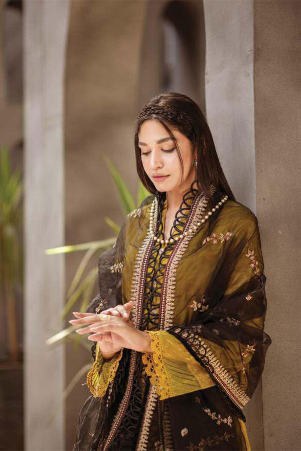 Lala Jacquard Emb Lawn`23 D#10