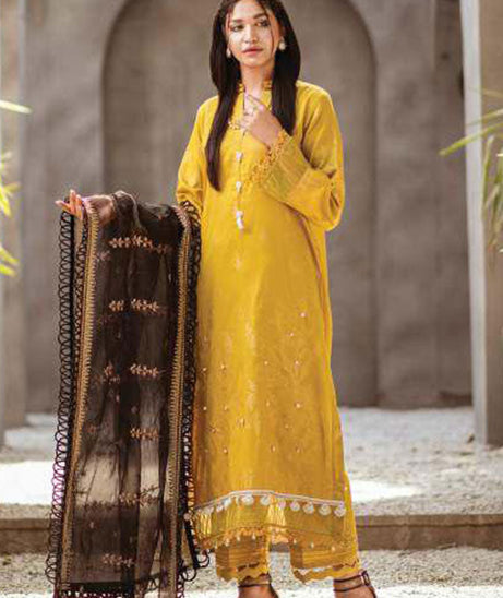Lala Jacquard Emb Lawn`23 D#10