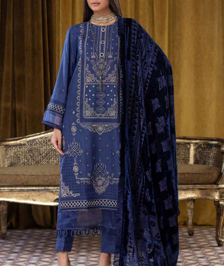 Lala Brocade Emb Wool'25 LW#122