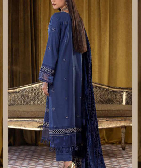 Lala Brocade Emb Wool'25 LW#122