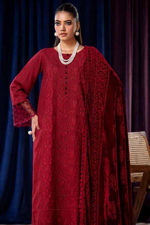 Lala Brocade Emb Wool'25 LW#126