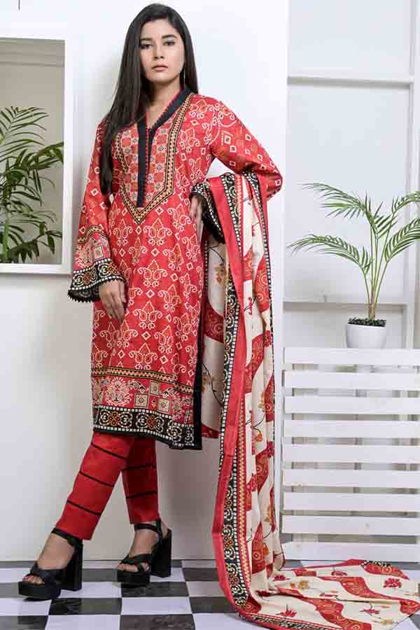 Libas Original Lawn`21 D#1501 (Red)