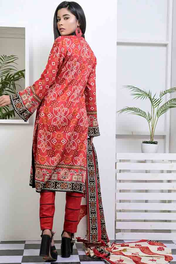Libas Original Lawn`21 D#1501 (Red)