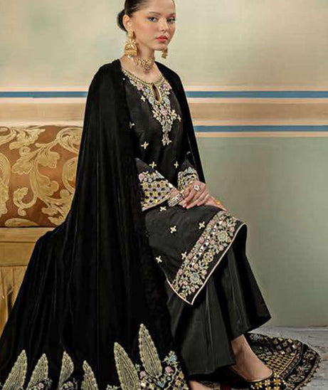M.Basics By Maria.B Unstitched Festive'24 D#1