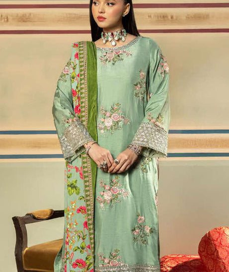 M.Basics By Maria.B Unstitched Festive'24 D#3