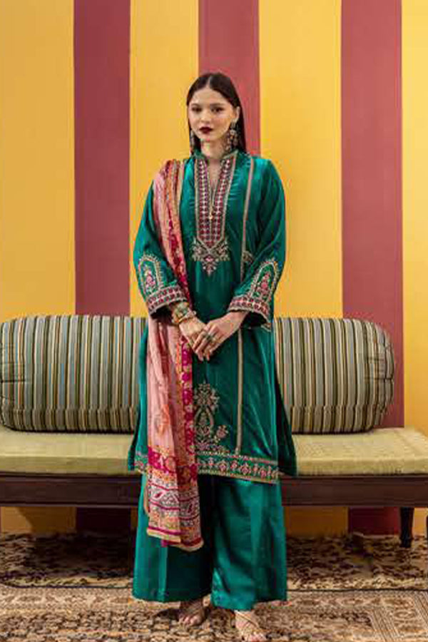 M.Basics By Maria.B Unstitched Festive'24 D#4