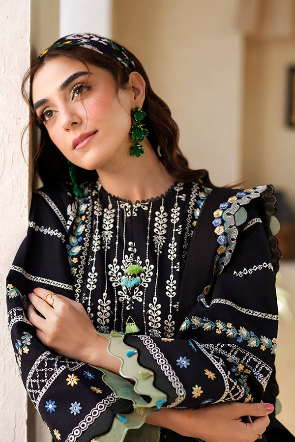 Maryam Hussain Luxury Lawn'25 (Dawn)