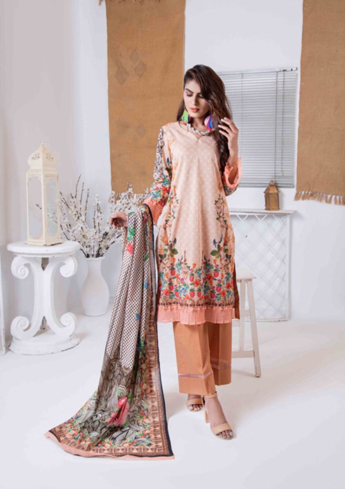 Gulmohar Summer Lawn`21 D#118